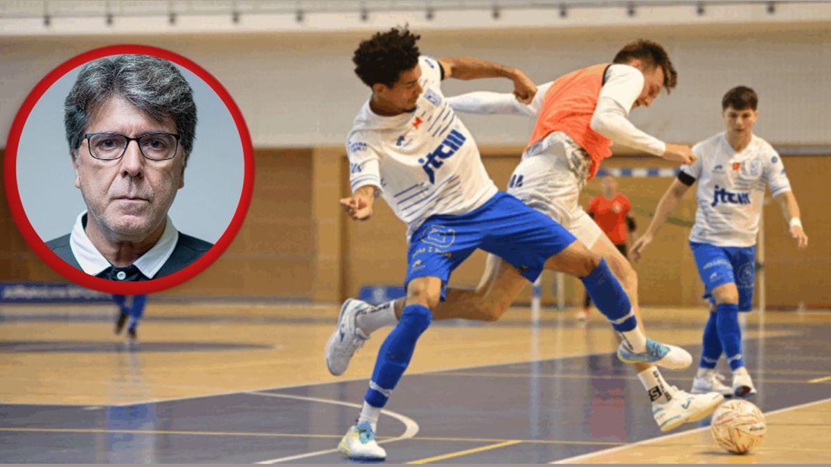 Materiały prasowe / Damian Garbatowsk / Na zdjęciu: futsaliści Wiary Lecha / małe zdjęcie: Orlando Duarte