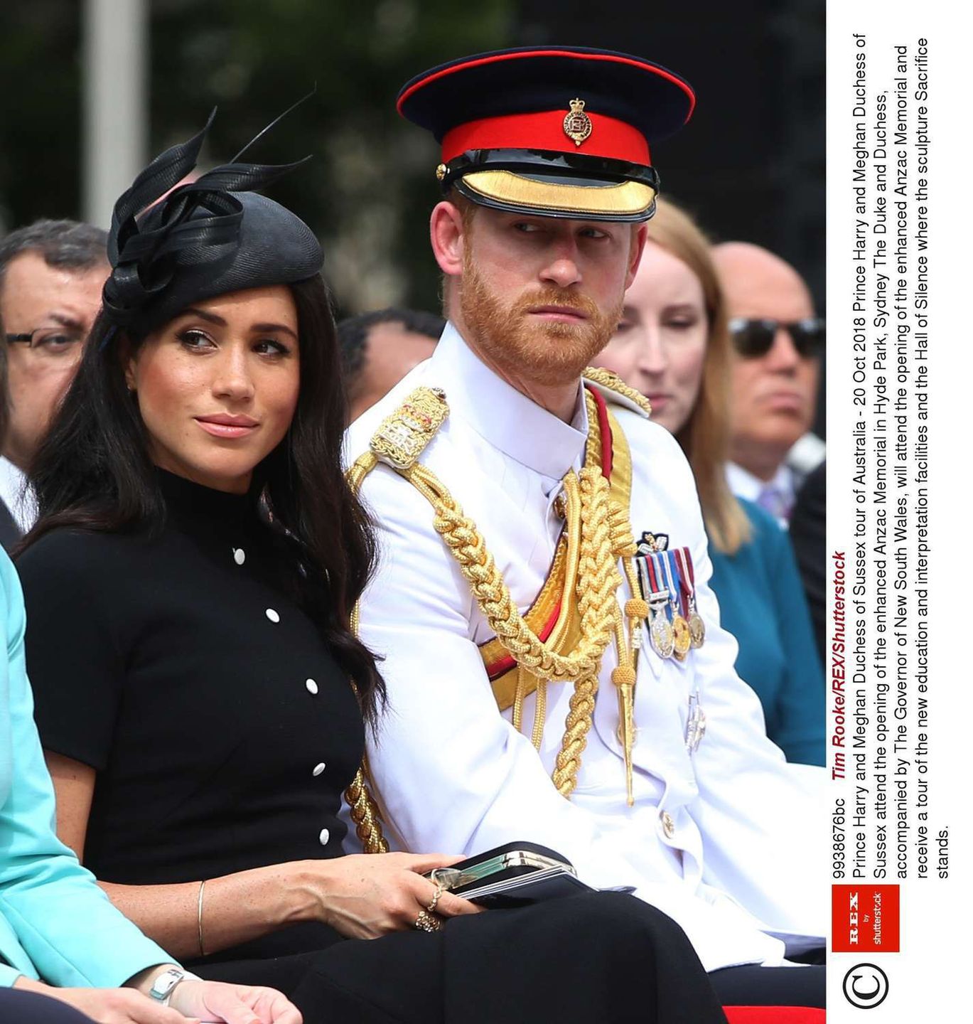 Meghan Markle i książę Harry uczcili Australijczyków, poległych w I Wojnie Światowej w Sydney