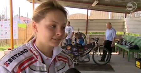 Ambitna i odważna nastolatka z Opola pragnie zostać żużlowcem!