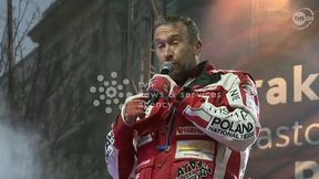 Rafał Sonik przywitany w Krakowie. "Zwyciężyliśmy razem"