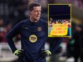 Wpadka FC Barcelony. Nie wiedzieli, co kibice napisali do Szczęsnego