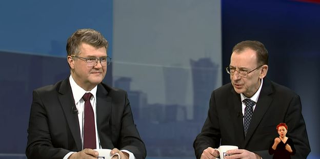 Danuta Holecka BRONI Romy Wąsik, opowiadając Maciejowi, co działo się po jego zatrzymaniu: "Żona mówiła, że nie wie, jak ustawić ciepło"