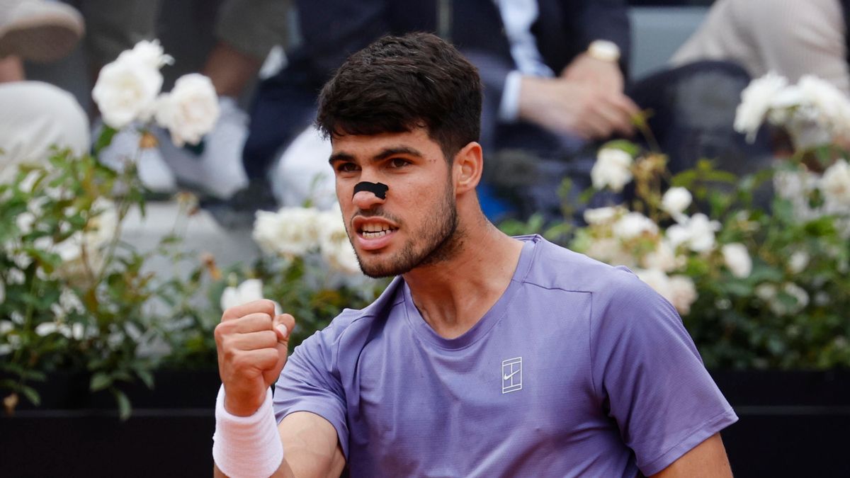 PAP/EPA / FABIO FRUSTACI / Na zdjęciu: Carlos Alcaraz