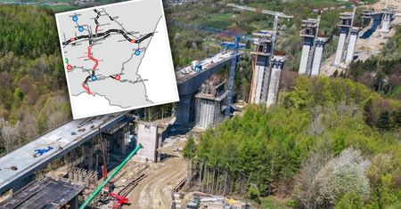 Firma porzuciła budowę. Spór się zaostrza. GDDKiA żąda 30 mln zł