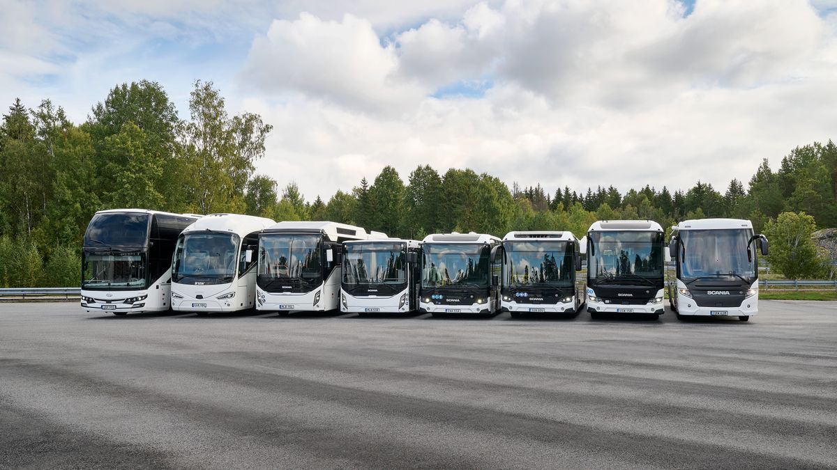 Autobusy firmy Scania