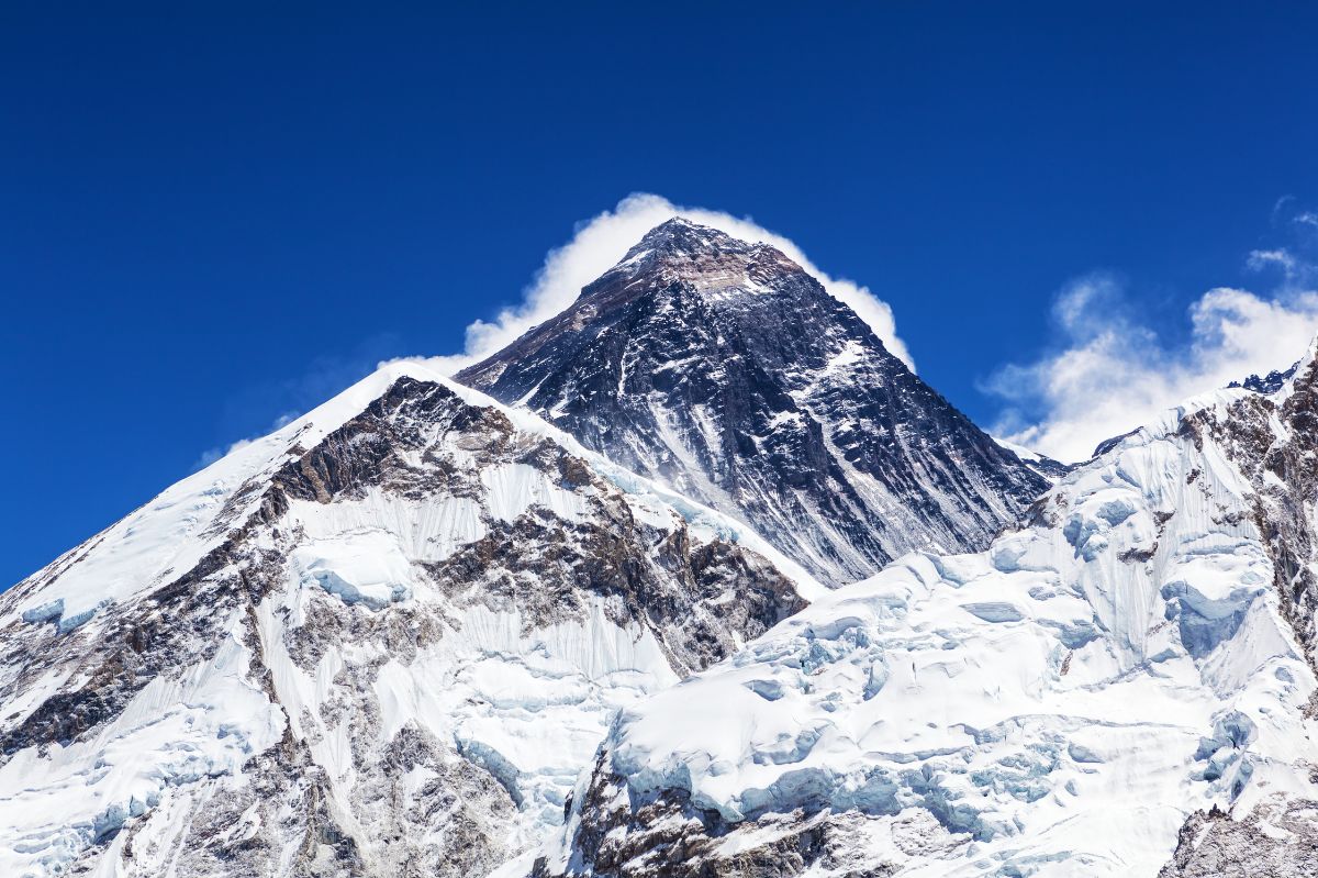 Mount Everest to najwyższy szczyt na świecie - 8849 m n.p.m.