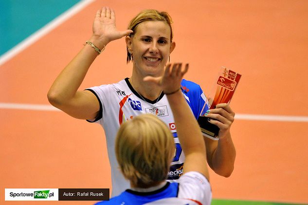 Elisa Cella i jej koleżanki w sobotę mogą znacznie przybliżyć się do awansu do półfinałów play off Orlen Ligi