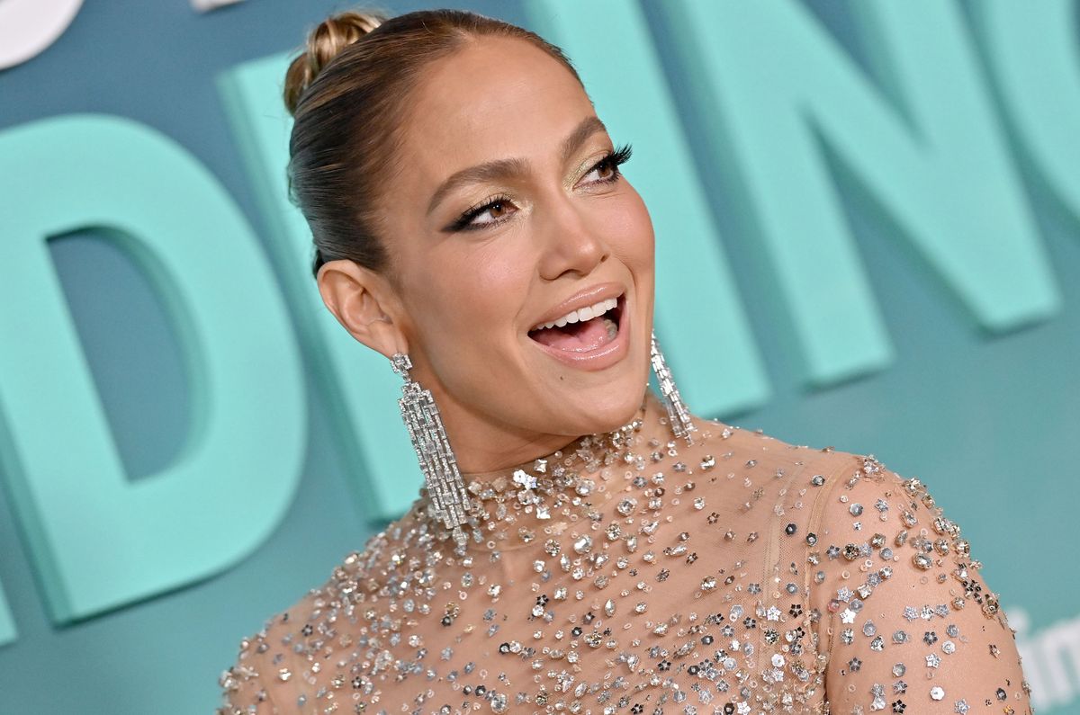 Jennifer Lopez na premierze swojego nowe filmu