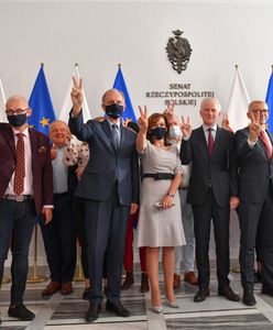 "Lex TVN". Specjalna konferencja senatorów opozycji. "Na to nie ma naszej zgody"