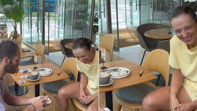 Iga nie mogła powstrzymać śmiechu. Zobacz z kim się spotkała