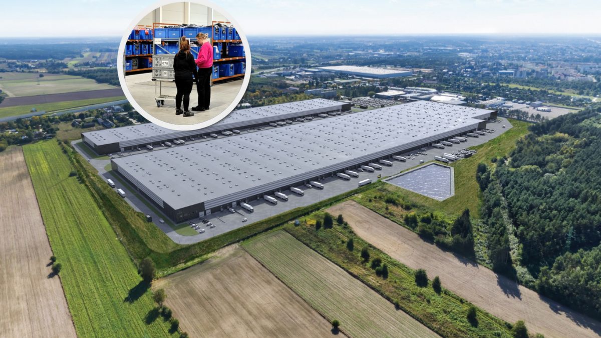 Centrum logistyczne Malfini w Rawie Mazowieckiej