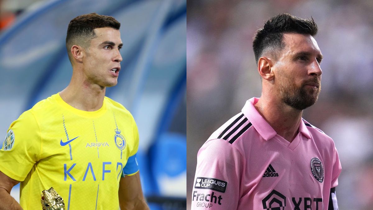 Getty Images / Yasser Bakhsh / Mitchell Leff / Na zdjęciu: Cristiano Ronaldo / Leo Messi