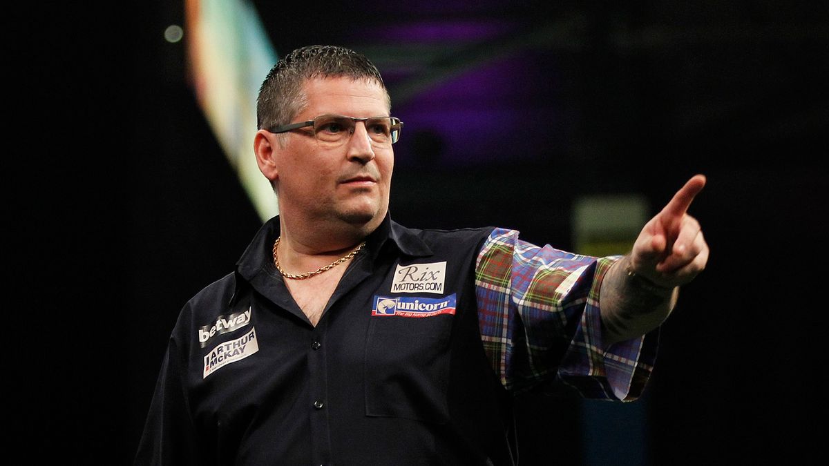 Zdjęcie okładkowe artykułu: Materiały prasowe / Sportklub / Gary Anderson (Premier League Darts w Newcastle)