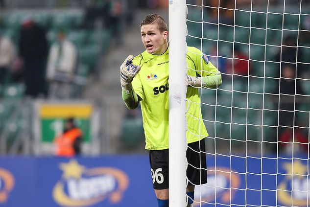 Damian Węglarz w barwach Zawiszy Bydgoszcz (fot. Dawid Gaszyński/WP SportoweFakty) 