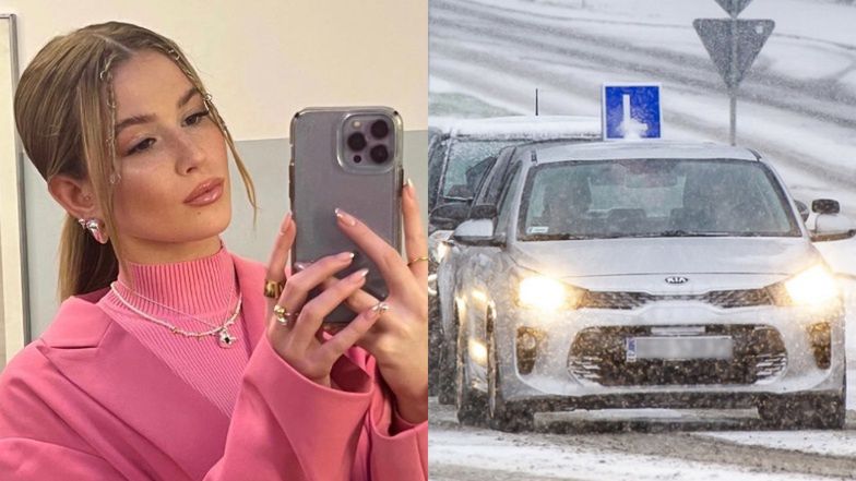 "Z drogi śledzie Roxie jedzie" - Roksana Węgiel właśnie rozpoczęła kurs jazdy i radzi, aby uważać na drogach (FOTO) 
