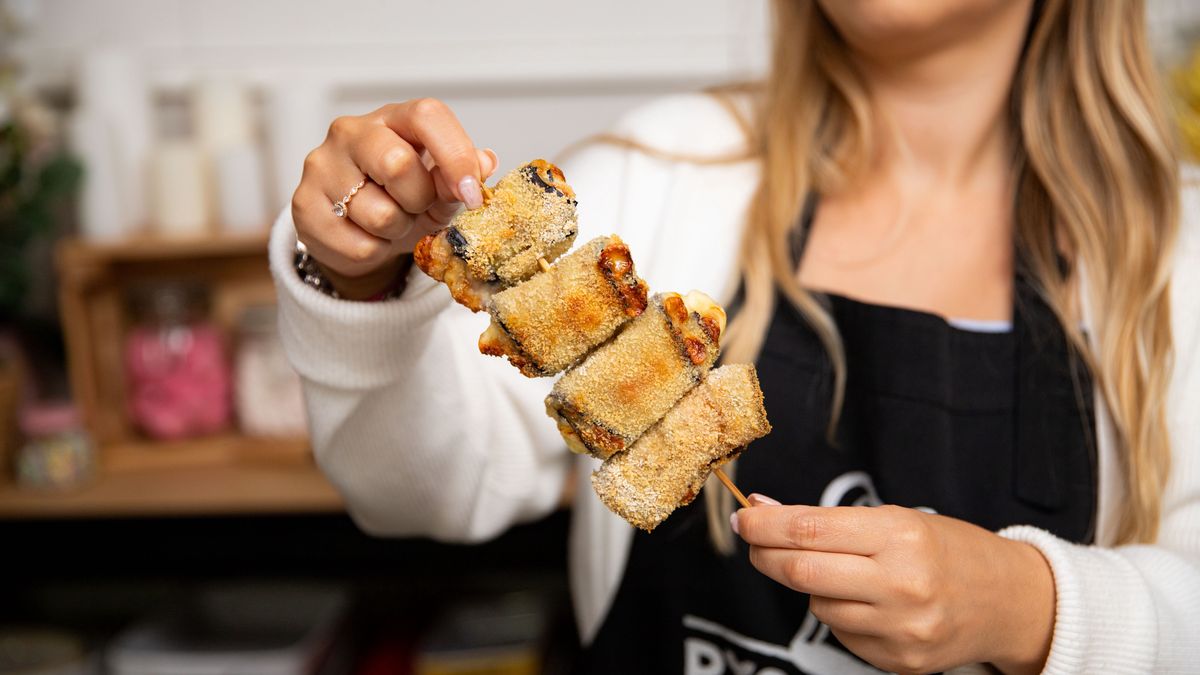 Bakłażanowe szaszłyki