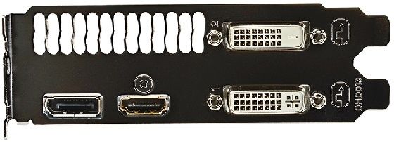 Gigabyte Radeon HD 7790 OC 2 GB karta graficzna zdjęcie śledź złącza