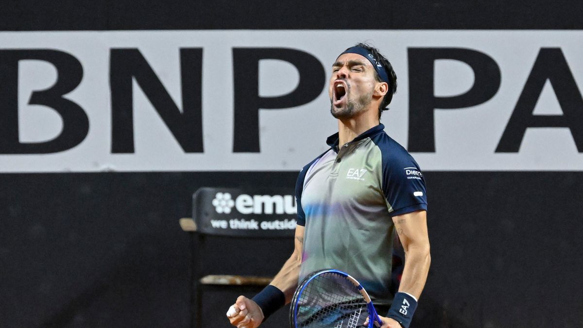 PAP/EPA / Alessandro di Meo / Na zdjęciu: Fabio Fognini