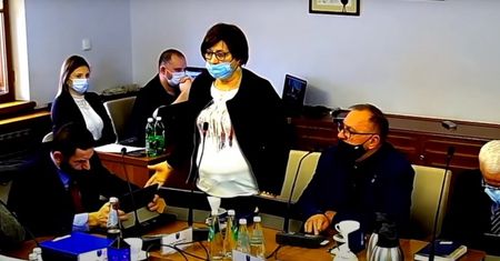 Niebywały protest radnej PiS! Tego nikt się nie spodziewał [VIDEO]