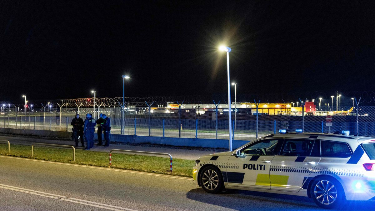 Drony nad lotniskiem w Kopenhadze