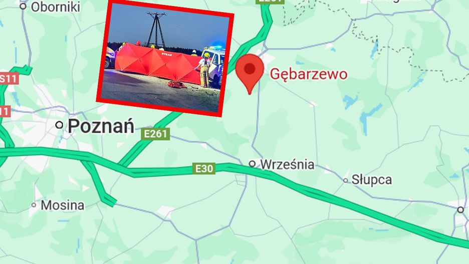 Wypadek w Gębarzewie