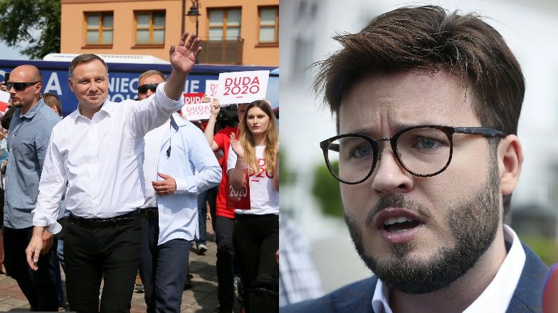 Andrzej Duda spotkał się w Warszawie z Bartoszem Staszewskim, aktywistą LGBT