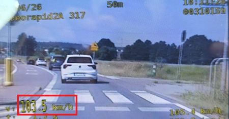 Chrzanowska policja się doczekała. Pierwsze prawo jazdy zabrane poza miastem