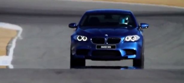 BMW M5 na torze Laguna Seca [wideo]