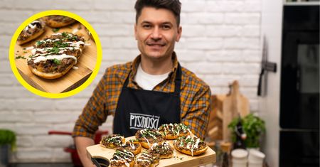 "Polski burger" na grilla. Czegoś takiego jeszcze nie widzieliście