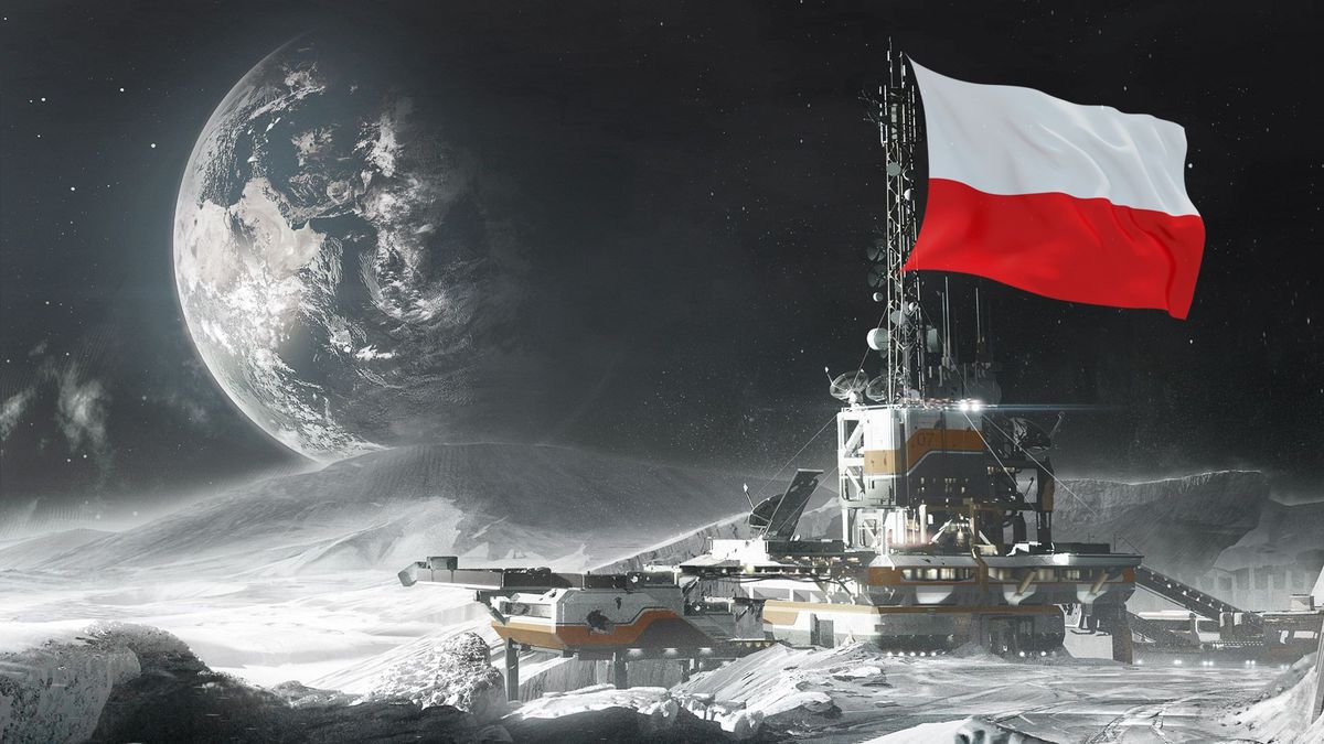 Astronauci z polskiej bazy księżycowej: przeżyjemy jedząc glony 1