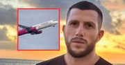 Samolot lądował awaryjnie. Na pokładzie zwycięzca "Love Island". "Mama się modliła"