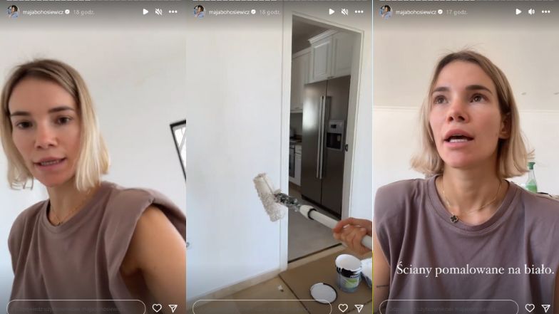 Maja Bohosiewicz relacjonuje remont hiszpańskiego gniazdka