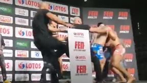 MMA. FEN 31. Zieliński nie zrobił wagi! Bójka "Trybsona" z Borowskim na oficjalnym ważeniu