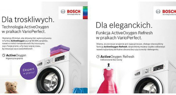 Bosch w nowej kampanii pralek zachęca „Ciesz się życiem. Pranie zostaw ekspertom”