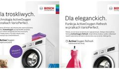 Bosch w nowej kampanii pralek zachęca „Ciesz się życiem. Pranie zostaw ekspertom”