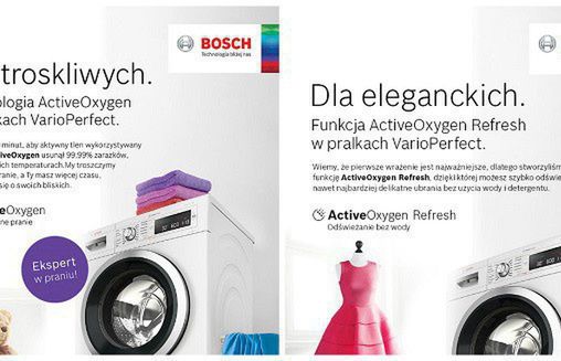Bosch w nowej kampanii pralek zachęca „Ciesz się życiem. Pranie zostaw ekspertom”