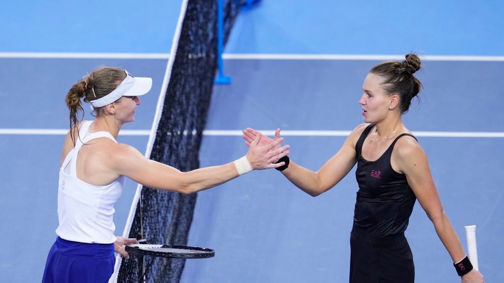 Getty Images / Fred Lee / Na zdjęciu od lewej: Ludmiła Samsonowa i Weronika Kudermetowa