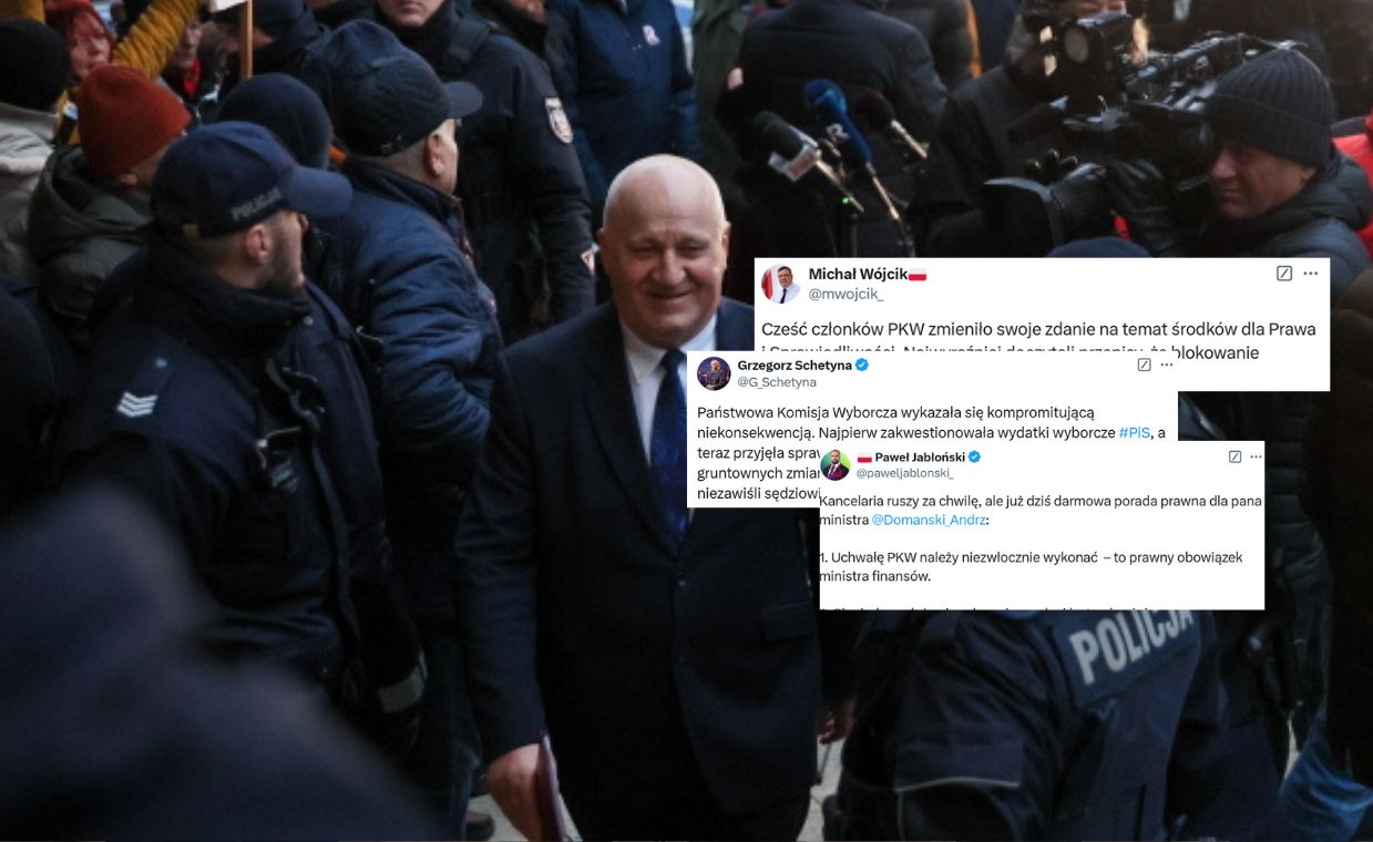 PKW zdecydowała ws. PiS. Sieć zalały komentarze