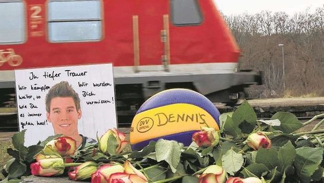 Utalentowany niemiecki libero zginął tragicznie w wypadku z udziałem pociągu (fot. bild.de)