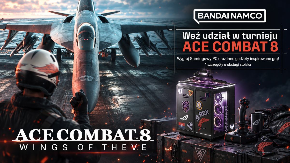 ACE COMBAT 8 na PGA 2026. Do wygrania komputer za 19 710 zł