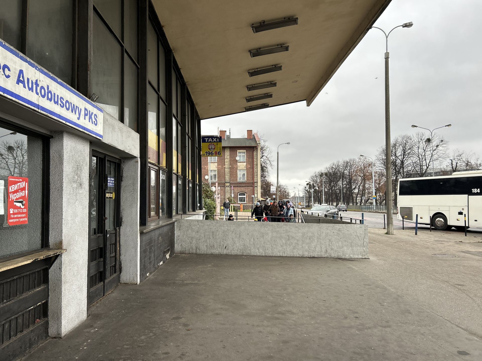 Dworzec PKS to przykład architektury socmodernistycznej 