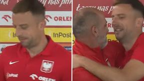 Monolog Probierza i wielkie brawa. Grosicki aż wstał