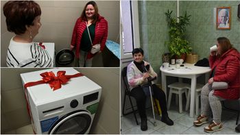 Tarnów: Bezdomni dostali prezent od Fundacji Kromka Chleba. W Łazience przy ul. Bandrowskiego pojawiła się suszarka do ubrań, a zmian będzie więcej!