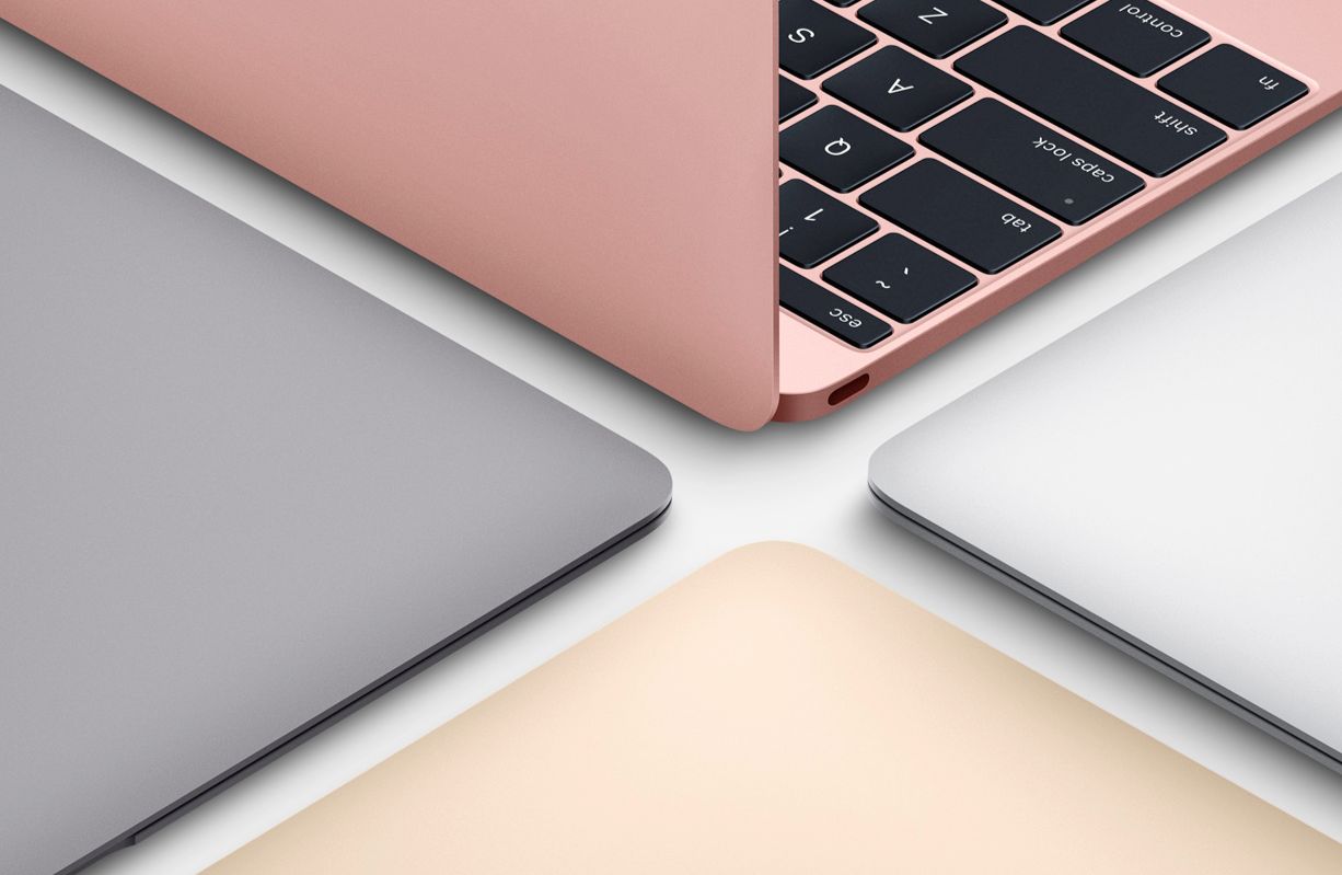 Nowe MacBooki: 8 GB RAM-u dla wszystkich i różowe wykończenie