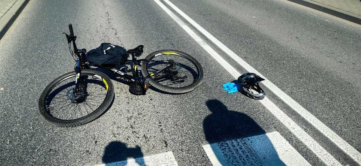 12-letni rowerzysta potrącony w Krakowie