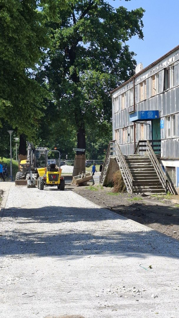 Polar Wrocław, Zakrzów. Stary budynek klubowy do rozbiórki, czerwiec 2025