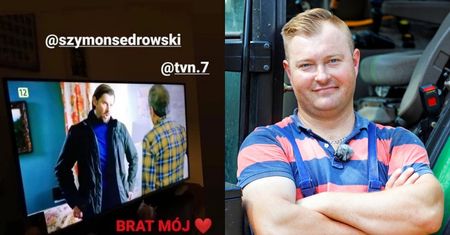 Brat Łukasza Sędrowskiego z "Rolnik szuka żony" jest... ZNANYM AKTOREM!