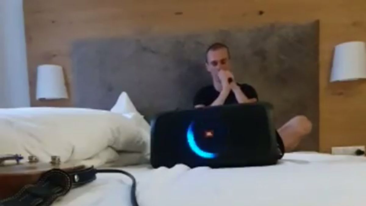 Piotr Żyła znów chwycił za mikrofon