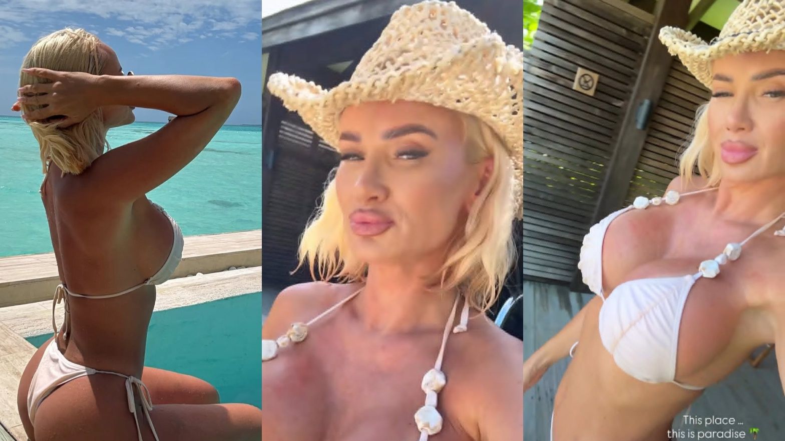 Izabela Macudzińska pręży się w bikini