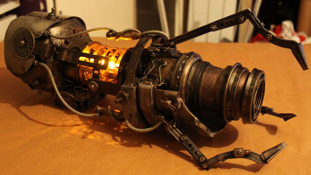 Portal gun w wersji steampukowej - zachwyci każdego fana! 4